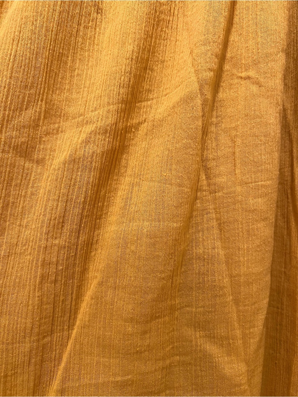Umgee Mustard Yellow Lace Trim Tunic Dress Large - Picture 4 of 10